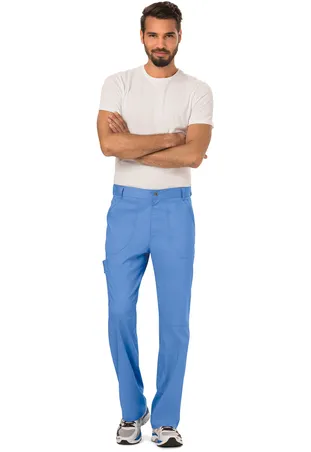 Pantalon cargo à braguette homme