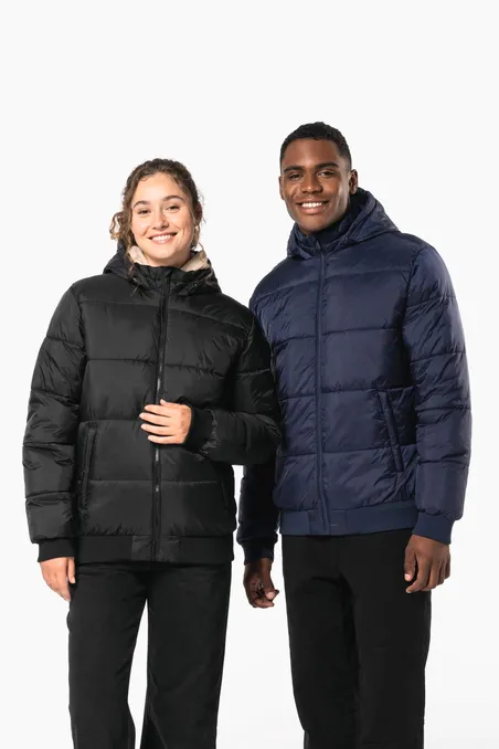 Veste unisexe ripstop recyclée à capuche