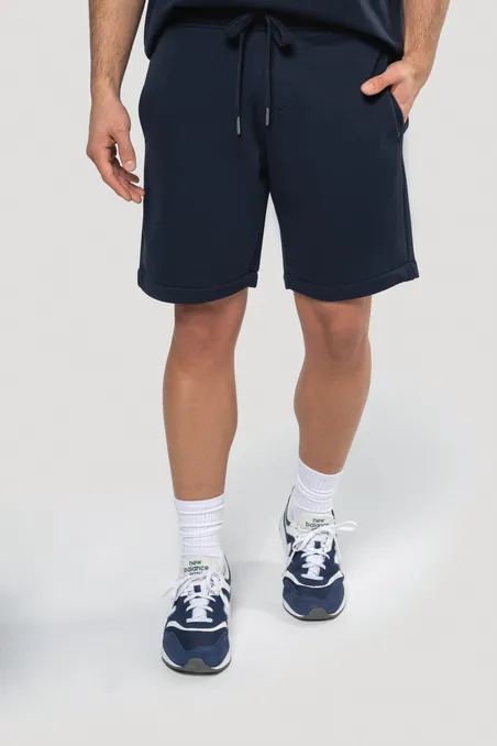 Bermuda molleton non gratté écoresponsable homme