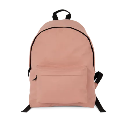 Sac à dos casual recyclé avec poche frontale