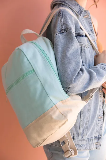 Sac à dos essentiel en coton