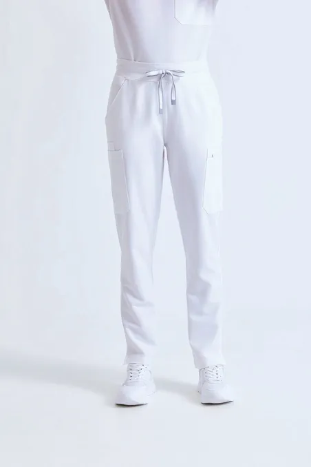 Pantalon cargo stretch femme