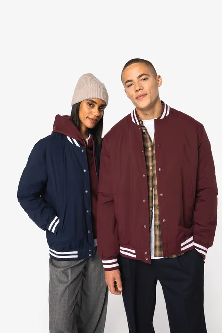 Veste teddy rembourrée écoresponsable unisexe