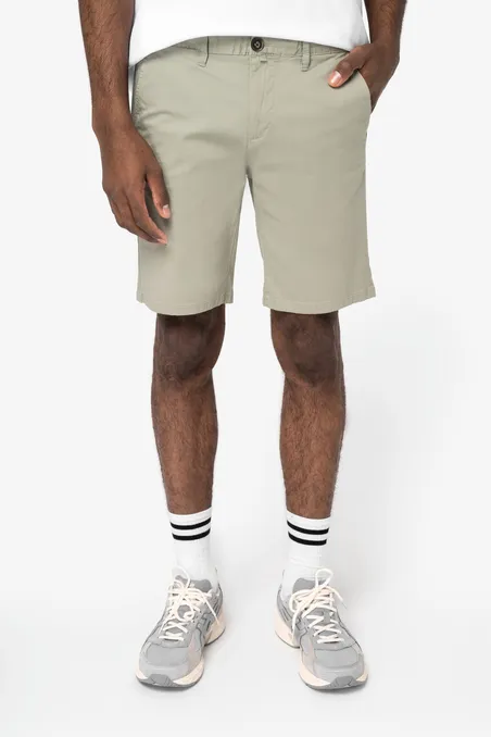 Bermuda chino écoresponsable homme