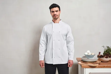Veste de cuisine manches longues