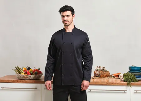 Veste chef cuisinier manches longues Coolchecker®
