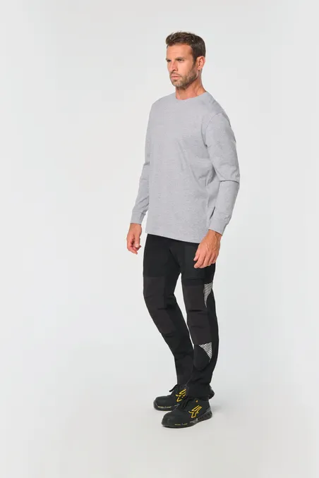 Pantalon léger stretch recyclé multipoches unisexe