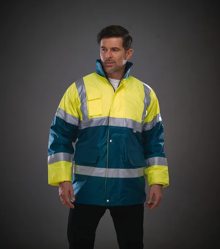 Veste contrastante haute visibilité